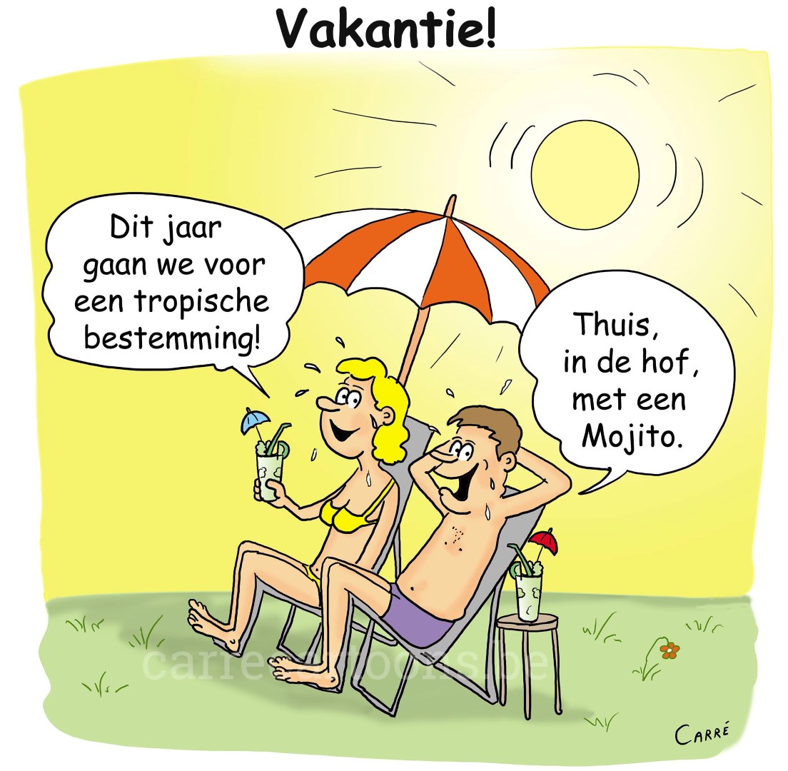 Vakantie! Carré Cartoons